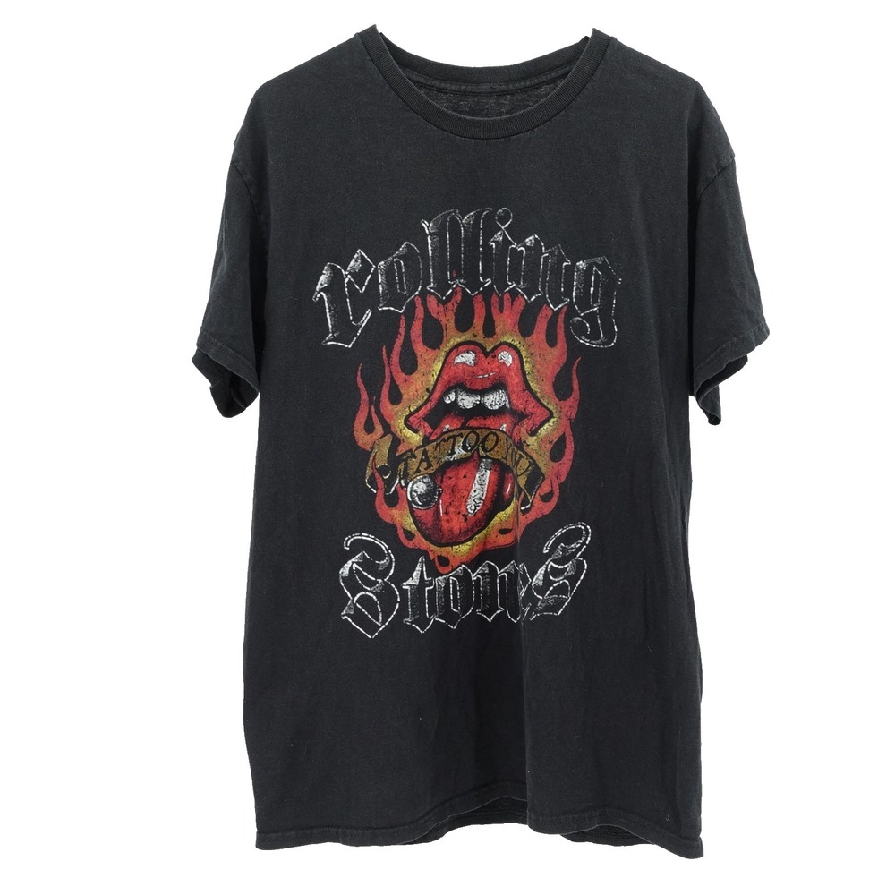 Rolling Stones Shirt SZ L Tattoo You Graphic Rock and Roll Iconic Classic Casual